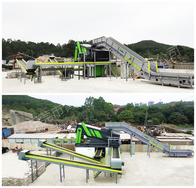 現場|建筑裝修垃圾分選設備落地廣東項目現場!