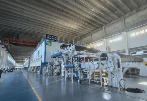 龍源紙業年產40萬噸高檔包裝紙生產線pm7成功開機出紙