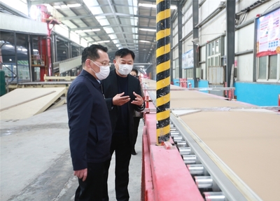 奮戰一百天 實現雙過半丨李建華帶隊調研園區企業 做大做強實體經濟